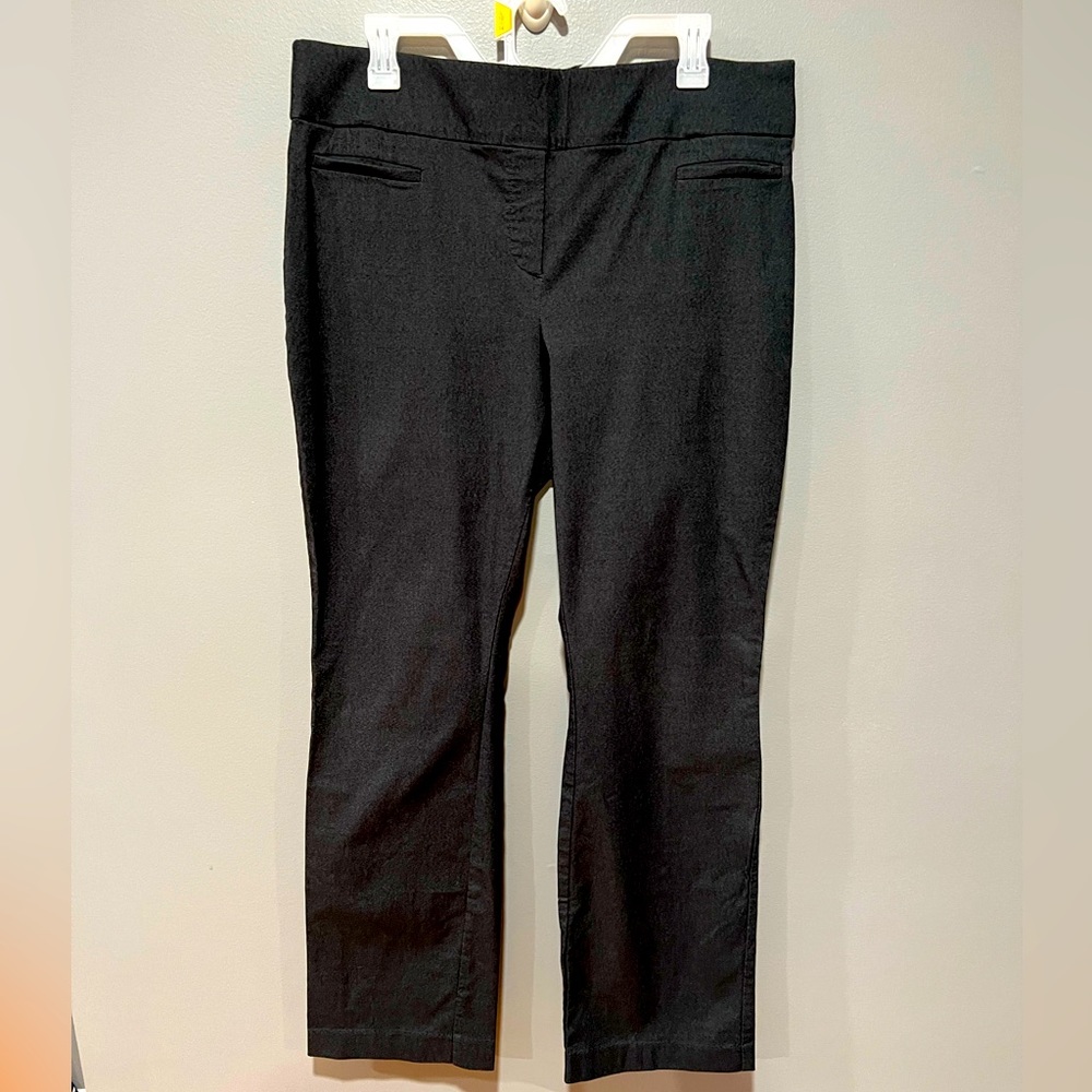 Apt. 9 Brynn stretch trouser pants. Size 18 dressy but comfy!  Grey